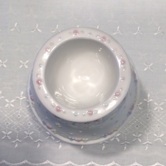 Precious Moments Porcelain Candle Wax or Oil Burner Two Pieces - Picture 5 of 6